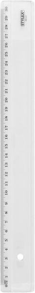 Produktbild: Stylex Lineal, transparent, 30 cm