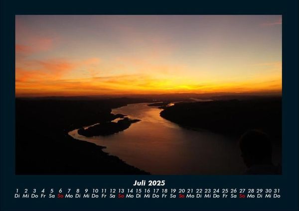 Produktbild: Sonnenuntergang 2025 Fotokalender DIN A4