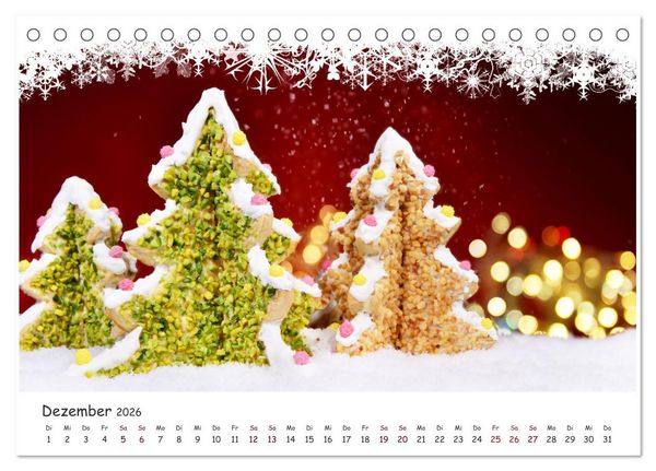 Produktbild: Food Panorama - K&uuml;chenkalender 2026 (Tischkalender 2026 DIN A5 quer), CALVENDO Monatskalender