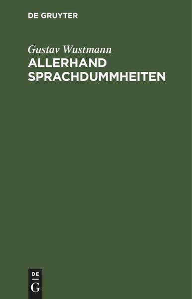 Produktbild: Allerhand Sprachdummheiten