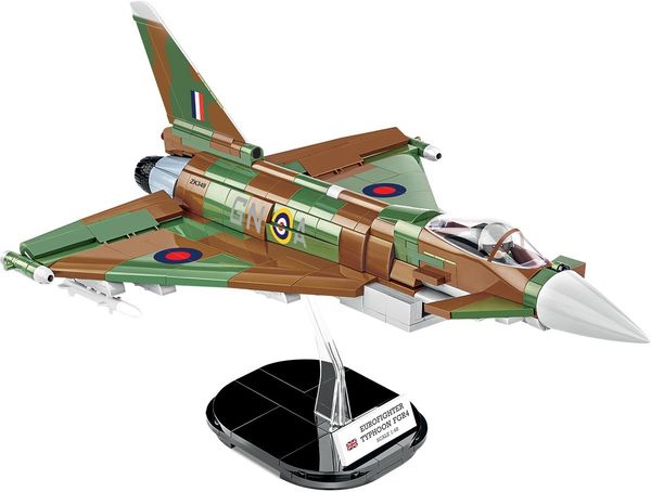 Produktbild: COBI Armed Forces 5843 - RAF Typhoon FGR4 GiNA, Bausatz 1:48, 577 Klemmbausteine