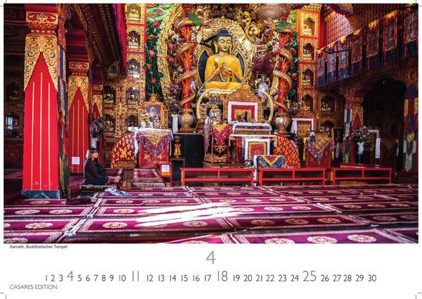 Produktbild: Indien Kalender 2027 &ndash; Wandkalender | Fotokalender Asien 24x35cm - Entdecken Sie die vielf&auml;ltige Kultur Indiens in 12 faszinierenden Fotos