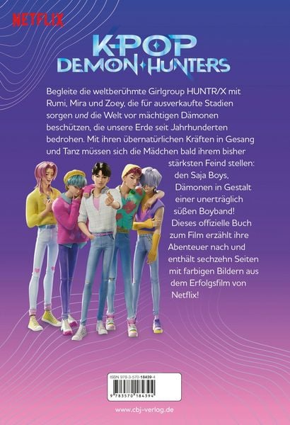 Produktbild: KPop Demon Hunters - Das offizielle Buch zum Film - Junior-Edition