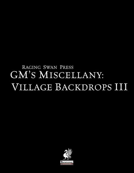 Produktbild: Raging Swan's GM's Miscellany