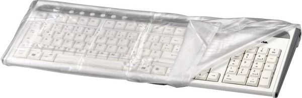 Hama 42200 Staubschutzhaube Tastatur Transparent (L x B x H) 216 x 483 x 51mm