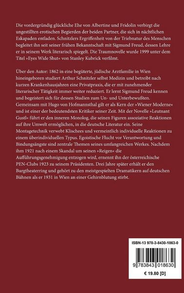 Produktbild: Traumnovelle