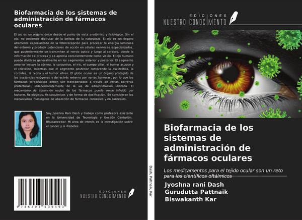 Produktbild: Biofarmacia de los sistemas de administraci&oacute;n de f&aacute;rmacos oculares