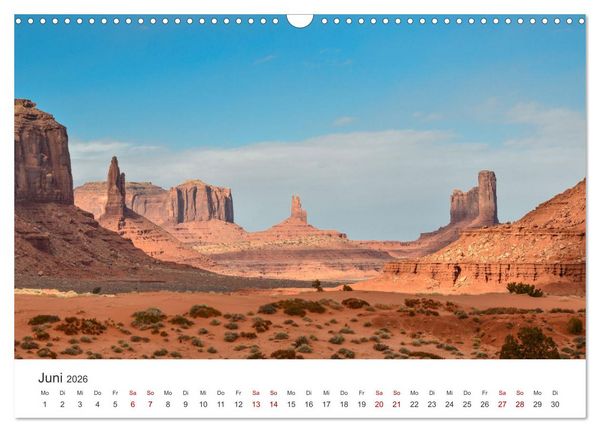 Produktbild: Arizona - Grand Canyon State (Wandkalender 2026 DIN A3 quer), CALVENDO Monatskalender
