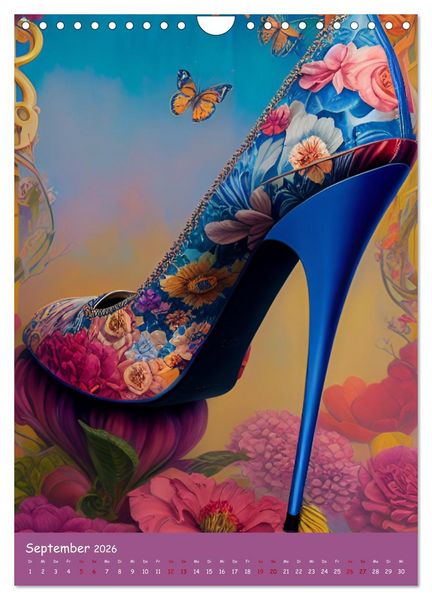 Produktbild: HighHeelArt (Wandkalender 2026 DIN A4 hoch), CALVENDO Monatskalender