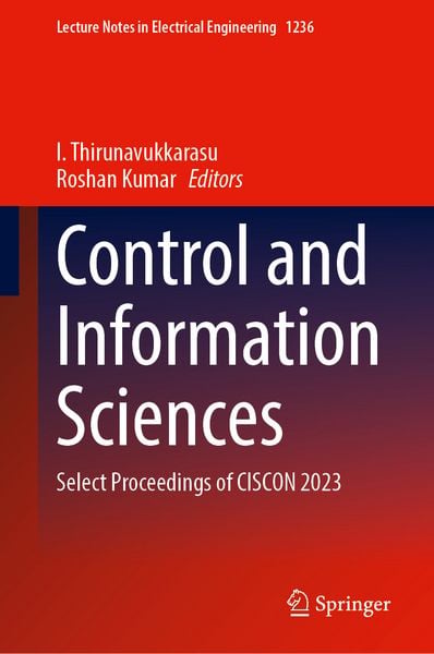 Produktbild: Control and Information Sciences