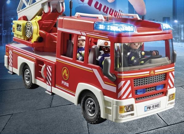 Produktbild: PLAYMOBIL® 9463 City Action Feuerwehr-Leiterfahrzeug