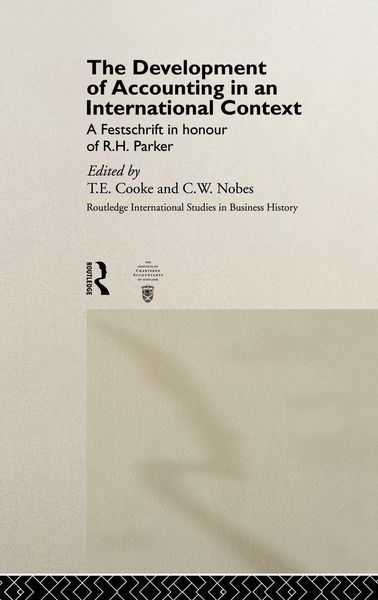 Produktbild: The Development of Accounting in an International Context