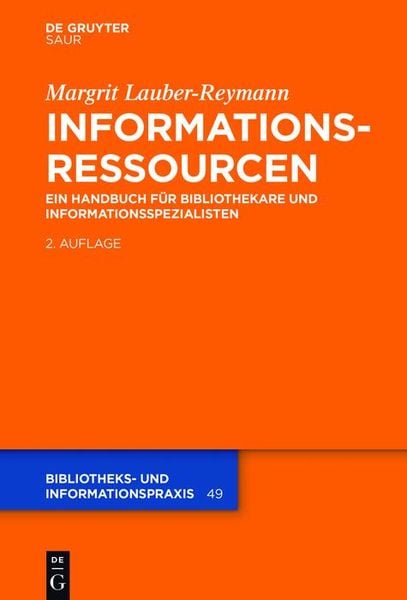 Produktbild: Informationsressourcen