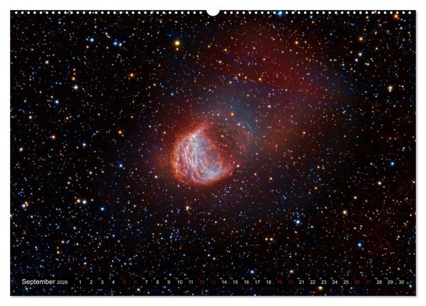 Produktbild: Deepsky 2026 (Wandkalender 2026 DIN A2 quer), CALVENDO Monatskalender