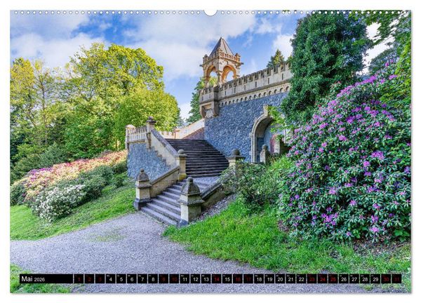 Produktbild: Wundersch&ouml;nes Wuppertal - Bezaubernde Orte in und am Rande der Stadt (hochwertiger Premium Wandkalender 2026 DIN A2 quer), Kunstdruck in Hochglanz