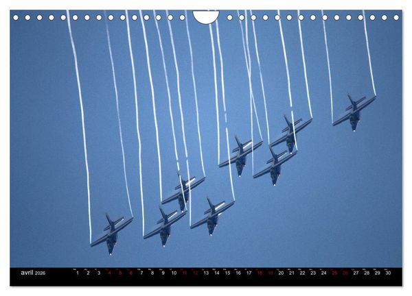 Produktbild: Arabesques dans le ciel de France (Calendrier mural 2026 DIN A4 vertical), CALVENDO calendrier mensuel