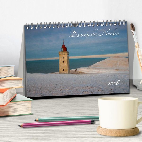 Produktbild: D&auml;nemarks Norden (Tischkalender 2026 DIN A5 quer), CALVENDO Monatskalender