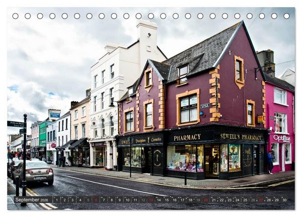 Produktbild: Irland &bull; Impressionen (Tischkalender 2026 DIN A5 quer), CALVENDO Monatskalender