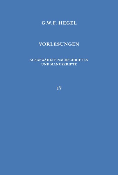 Produktbild: Vorlesungen &uuml;ber die Philosophie der Natur