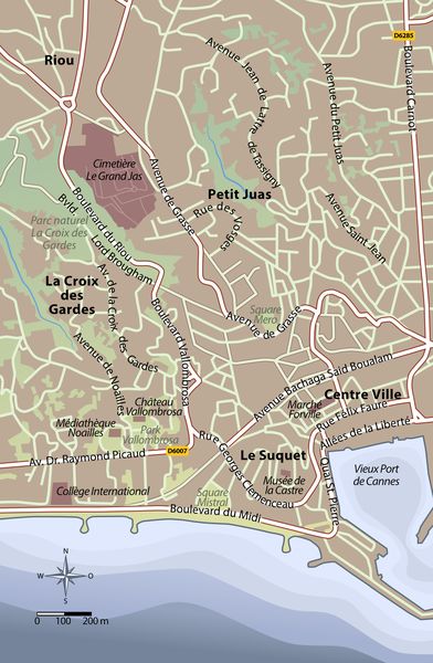 Produktbild: Lange Schatten &uuml;ber der C&ocirc;te d'Azur