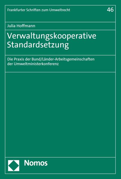 Produktbild: Verwaltungskooperative Standardsetzung