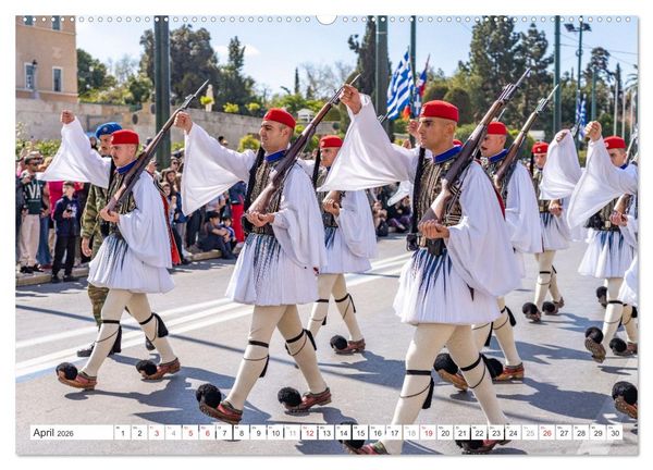 Produktbild: Griechenland - Athen (Wandkalender 2026 DIN A2 quer), CALVENDO Monatskalender