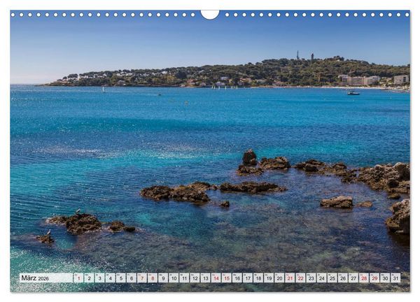 Produktbild: ANTIBES Idyllische Impressionen (Wandkalender 2026 DIN A3 quer), CALVENDO Monatskalender