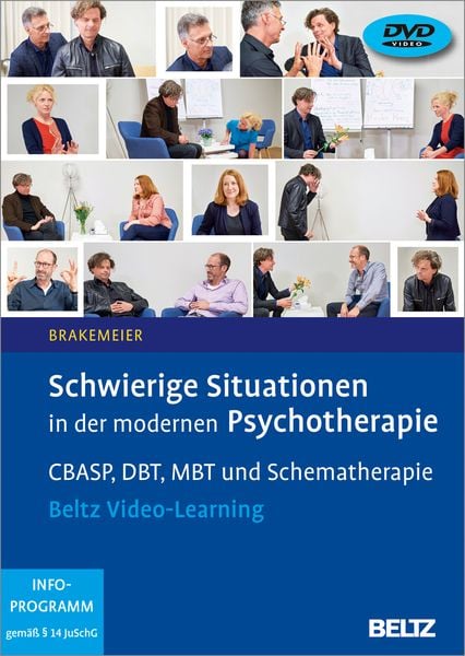 Produktbild: Schwierige Situationen in der modernen Psychotherapie
