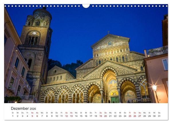 Produktbild: Malerische Amalfik&uuml;ste (Wandkalender 2026 DIN A3 quer), CALVENDO Monatskalender
