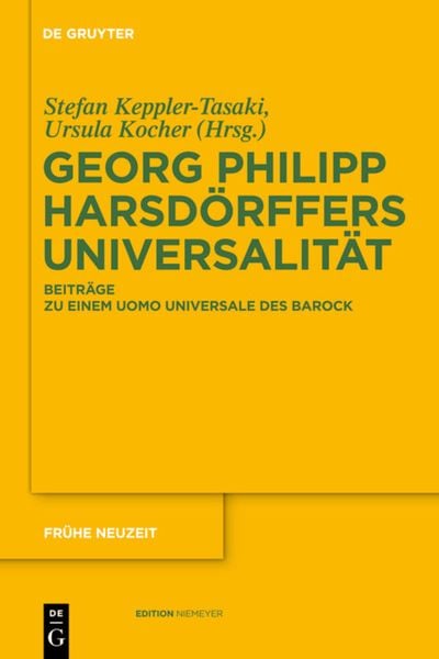 Produktbild: Georg Philipp Harsd&ouml;rffers Universalit&auml;t