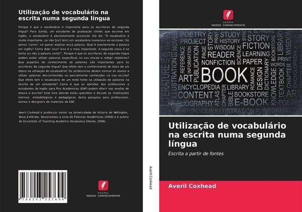 Produktbild: Utiliza&ccedil;&atilde;o de vocabul&aacute;rio na escrita numa segunda l&iacute;ngua