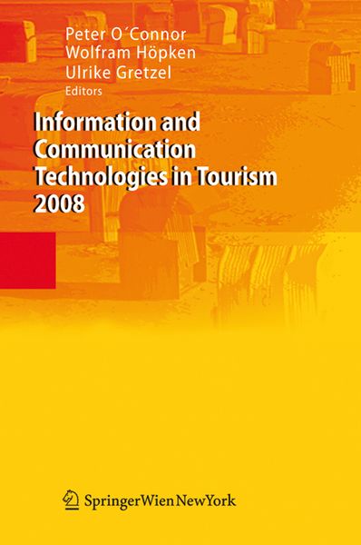 Produktbild: Information and Communication Technologies in Tourism 2008