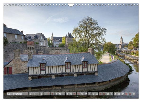 Produktbild: Momente einer Reise - Bretagne (Wandkalender 2026 DIN A3 quer), CALVENDO Monatskalender