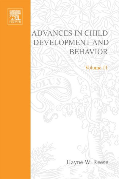 Produktbild: Advances in Child Development and Behavior