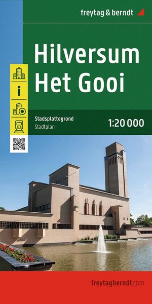 Produktbild: freytag & berndt Stadtplan Hilversum / 't Gooi 1:20.000