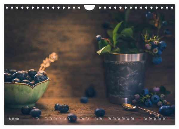 Produktbild: Beeren und Co. Stillleben (Wandkalender 2026 DIN A4 quer), CALVENDO Monatskalender