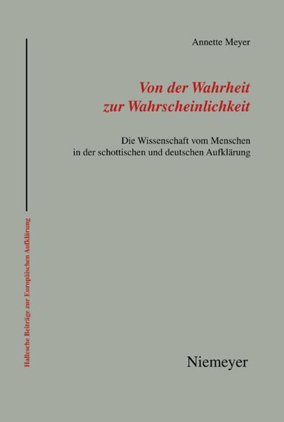 Produktbild: Von der Wahrheit zur Wahrscheinlichkeit
