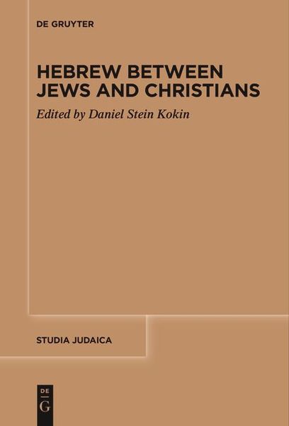 Produktbild: Hebrew between Jews and Christians