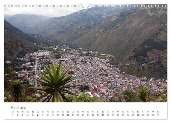 Produktbild: Ecuador - Regenwald und Vulkane (Wandkalender 2026 DIN A3 quer), CALVENDO Monatskalender