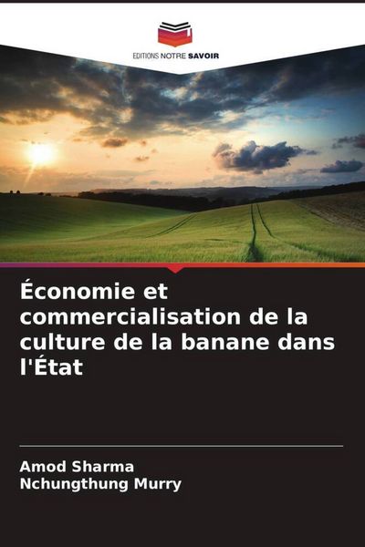 Produktbild: &Eacute;conomie et commercialisation de la culture de la banane dans l'&Eacute;tat