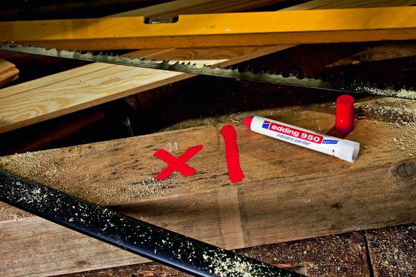 Produktbild: Edding 950 industry painter 4-950002 Industriemarker Rot wasserfest: Ja