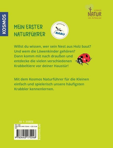 Produktbild: Mein erster Naturf&uuml;hrer, Was krabbelt denn da?