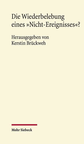 Produktbild: Die Wiederbelebung eines "Nicht-Ereignisses"?