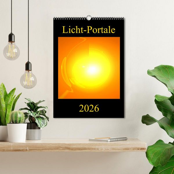 Produktbild: Licht-Portale (Wandkalender 2026 DIN A3 hoch), CALVENDO Monatskalender