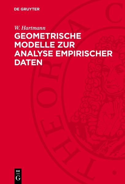 Produktbild: Geometrische Modelle zur Analyse empirischer Daten