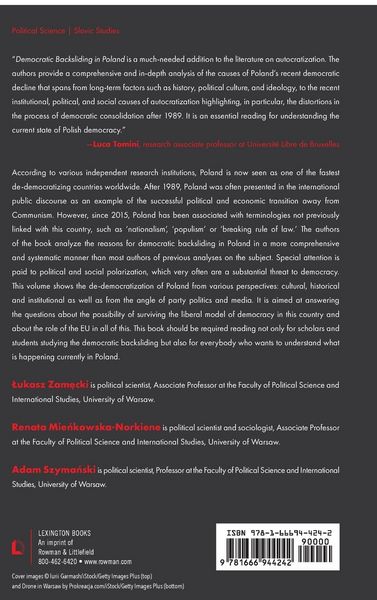 Produktbild: Democratic Backsliding in Poland