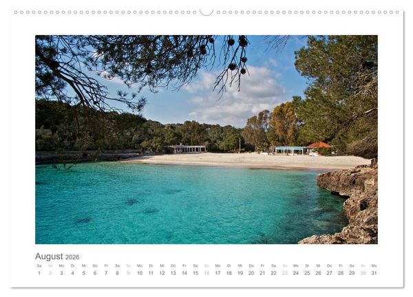 Produktbild: Mallorca - Impressionen (Wandkalender 2026 DIN A2 quer), CALVENDO Monatskalender