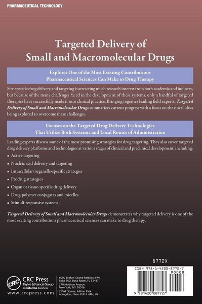 Produktbild: Targeted Delivery of Small and Macromolecular Drugs
