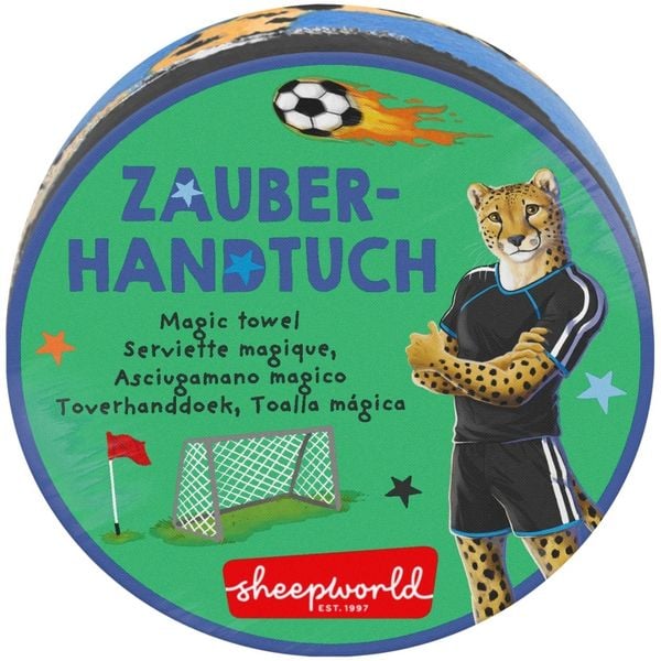 Produktbild: Zauberhandtuch Motiv "Gepard"