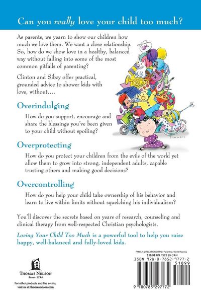 Produktbild: The Loving Your Child Too Much